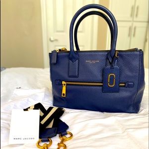 MARC JACOBS GOTHAM EAST-WEST LEATHER TOTE